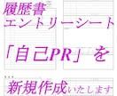 格安！元採用担当が【自己PR】を新規作成いたします エントリーシート・履歴書が通らないとお困りのあなたへ イメージ1