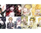商用利用可能のイラスト描きます 主に個人の歌い手さん、活動者さんなどへ。その他の方もOK！ イメージ2