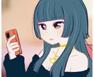 先着5名様限定！かわいいイラストを描きます 歌ってみたやMVなどのイラスト作成します！※男性キャラ可 イメージ5