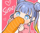 もちもちかわいいSNSアイコン/イラスト描きます ゆるもちPOPなイラストをアイコンにしませんか？ イメージ3
