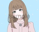 少女漫画風！バストアップのアイコンイラスト描きます 修正無制限！アイコンや動画サムネイル、ウェブやブログなどに！ イメージ3