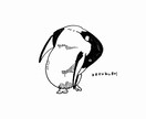 かわいらしい線画イラスト描きます ショップカードや本の挿絵にオススメです。 イメージ3