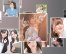 結婚式ムービー【スマホ用動画付き】を作成します 写真を沢山載せたい・参列者を大事にしたい方にオススメ！ イメージ6