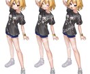 様々な用途で使える立ち絵・一枚絵イラスト制作します MV、TRPG、SNSに花を添えましょう！！！ イメージ7