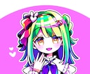 ビビット/パステルなイラストを描きます 等身大/デフォルメでSNSアイコンなど！ イメージ5