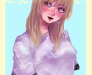 可愛い女の子のアイコンお描きします あなたの理想の女の子をアイコンにしませんか？！ イメージ2