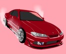 写真トレスにて車のイラスト書きます スポーツカー、乗用車まで大歓迎です イメージ1
