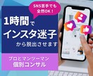 10万人インスタマーケターがコンサルします SNS苦手でも明日から実践できるインスタ運用アドバイス イメージ1