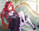 SNSアイコンや一枚絵、立ち絵などを制作作成します かわいい女の子からかっこいい男の子まで イメージ2