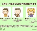 シンプルでかわいい似顔絵アイコン作成します SNSなどのオリジナルアイコンにおススメです♪ イメージ3