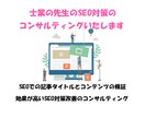士業の先生のSEO対策のコンサルティングいたします 現在のSEOの状況を確認し効果のあるSEOの方法に改善します イメージ1
