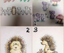 ゆるふわ系描きます 絵本を作成した事がありこちらはその時の絵本の一部です。 イメージ1