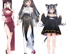 商用OK　可愛い立ち絵描きます TRPG、IRIAM、動画に使えるイラストを制作します イメージ4