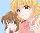 アニメ塗りイラスト書きます 見やすいキャラクターイラストが得意です イメージ3