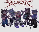 かわかっこいい似顔絵イラスト制作します お好きな動物(猫が得意)に変身させたイラストを制作します！ イメージ1