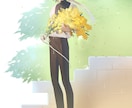 中性寄りのキャラクターイラストを制作します 一枚絵や動画イラストなど、様々な用途でご利用できます イメージ3