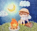 柔らかいデフォルメされたキャラクターを描けます コピックでもデジタルでも柔らかい印象です！ イメージ1