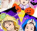 お子様の似顔絵描きます お正月、ハーフバースデーなど、可愛い似顔絵はいかがですか？ イメージ3