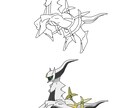 清書代行・ラフから線画に仕上げます 模写が得意です。丁寧に描かせていただきます。 イメージ2