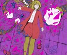 幅広い用途で他に無いイラストを描きます 商用OK！他には無い絵柄、世界観で女の子やモンスター描きます イメージ4