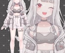 Vtuberさん向けのかわいい2Dモデル制作します モデリング、イラスト、パーツ分けのみの制作も対応可能です♪ イメージ9
