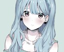 オリジナリティのある可愛い人物アイコン描きます 女の子 男の子両方の作成が可能です。 イメージ4