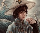 細密な人物や動物のイラストを描きます 細かく繊細なタッチを得意とします イメージ2