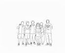 シンプル◆おしゃれ線画イラストアイコン作ります SNS利用可◇修正無料◆即日〜7日以内に仕上げ◇ イメージ9