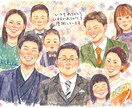 結婚式の贈呈品として似顔絵を描きます 両家のご両親や祖父母様に似顔絵をプレゼントしませんか？ イメージ7