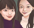 あなたの似顔絵描きます リアルな雰囲気の似顔絵です！！ イメージ1