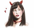あなたの写真を元に似顔絵描きます。衣装チェンジ始めました！ イメージ1