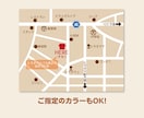 高品質でわかりやすい！綺麗な地図を作成します ★ホームページやパンフレットにピッタリの地図を住所から作成! イメージ6