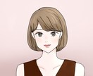 綺麗で華やかなタッチのアイコン制作します 似顔絵　イラストご相談ください。 イメージ6