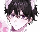 先着3名様にアイコンなどに使える絵を描きます オリジナルキャラクターで描かせていただきます^ᴗ ̫ ᴗ^ イメージ1