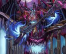 かっこいい、ド派手なドラゴンイラストを描きます 厚塗りでかっこいいドラゴンをご希望の方に イメージ1