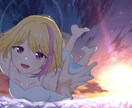 可愛い女の子のイラスト描きます お手軽にオリジナルイラストが1枚欲しい方へ、 イメージ3