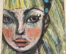 独創的でお洒落でアートなアイコンを作成します 厚みのあるオリジナル人物画を描きます。 イメージ3