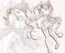 立ち絵やキャラデザを制作します 三面図や武器デザインなども対応可能です イメージ4