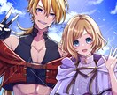 アイコン、サムネ、立ち絵など描きます 厚塗り、アニメ塗りなど柔軟に対応できます。 イメージ9