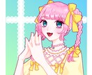 可愛い女の子の絵を描かせていただきます 貴方だけの可愛い女の子描かせてください！ イメージ2