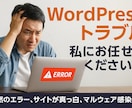 WordPressのエラー復旧・修理・修正致します ワードプレスの修正・サイトエラーの解消を即時対応します イメージ2