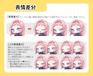 商用利用料込み◎動画・配信用のミニキャラ描きます 動画・配信・TRPG立ち絵、アイコン、MV、グッズ制作にも♪ イメージ4