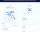 AIの回答にあなたのサイトが登場するか診断します SEOの次はLLMOの時代。小規模ビジネスほど早めの対策を。 イメージ2