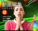 テロップ&カットの簡易編集特化！格安で承ります ★研修クリエイター担当！とにかくお安く抑えたい方に！ イメージ1