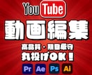 クオリティの高いYouTube動画編集代行します 丸投げOK！丁寧な編集を致します イメージ1
