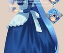 Vtuber/うちの子/TRPG全身立ち絵描きます うちの子デザイン、VTuberキービジュ、TRPG立ち絵に！ イメージ7