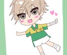 男の子アイコンイラストをお描きします 男の子アイコンイラスト描きます！ミニキャラも可能です！ イメージ7