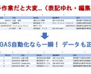 バラバラなデータをボタン1つで自動整形します 元SE×現役総務｜GASで手作業ゼロ＆業務効率化を実現 イメージ1