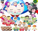 想像したキャラクターのイメージをカタチにします 印象に残る愛されるキャラクターをご提案致します。 イメージ2