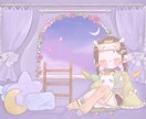最短3日★イラスト作成します 淡くて可愛い女の子を描きます！気軽にご相談ください！ イメージ3